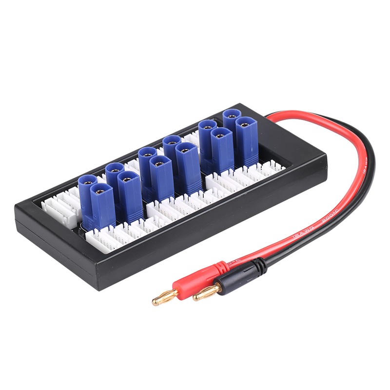 RC Accessory 2S-6S Parallel Balanced Charging Expansion Board EC5 Plug