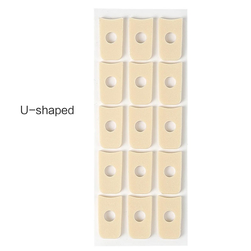 BOGEEL Soft Foam Callus Cushions Oval Corn Cushion Pads Self