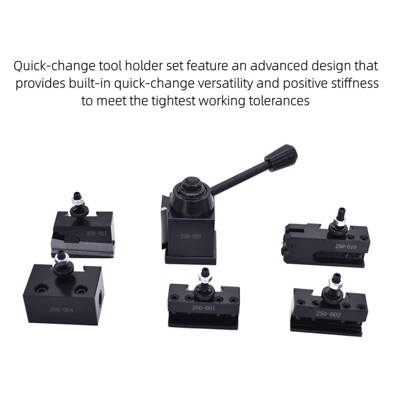 OXA Tool Post Set 250-000 Wedge Type Quick Change Tool