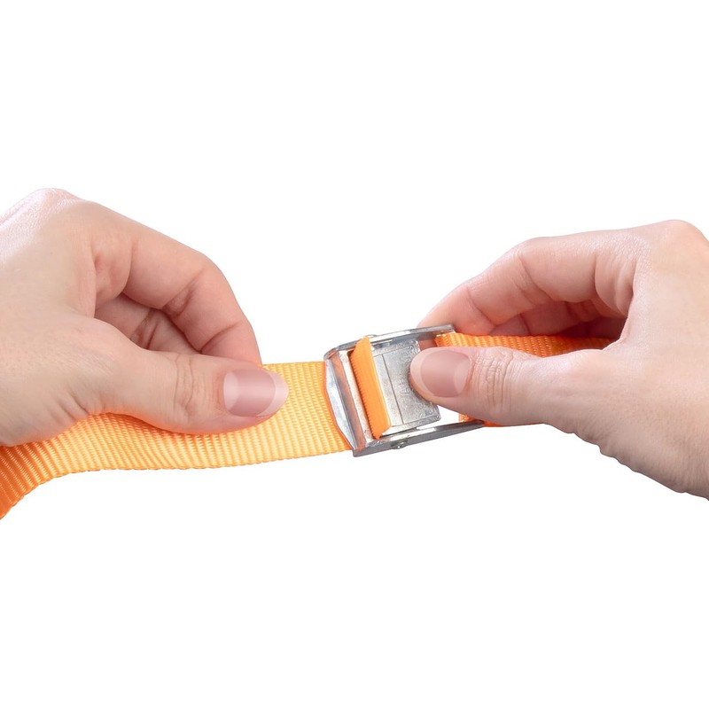 AGT Trailer lashing straps: set of 4 lashing straps, clamping