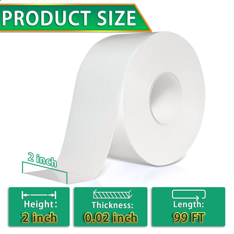 White Weather Sealing Film - Window AC Seal, Air Conditioner