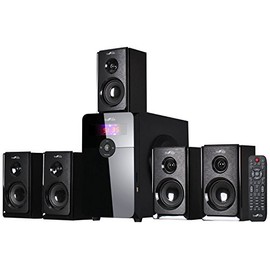 beFree Sound BFS-450 5.1 Channel Surround Bluetooth Speaker System - Black