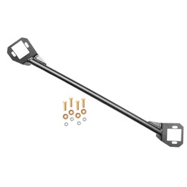 BMR Suspension Shock Tower Brace - Rear - Bolt-On - Steel - Black Powder Coat -