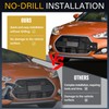 Anti-Theft License Plate Holder Compatible with Hyundai Elantra Sport 2017-2021