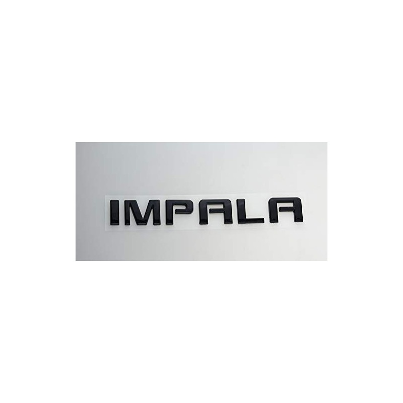 1x Impala trunk Emblems 3D Badges Nameplate Letter Replacement for