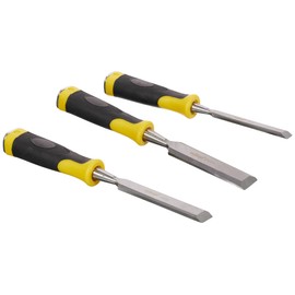 Rolson 56105 3 pc Wood Chisel Set 12, 19 & 25 mm
