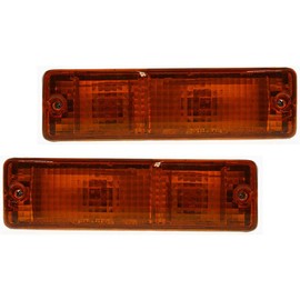 For Nissan Pickup Parking Signal Assembly 1980-1986 Pair Driver and Passenger Side | NI2520101 | NI2521101 | 26125-04W00