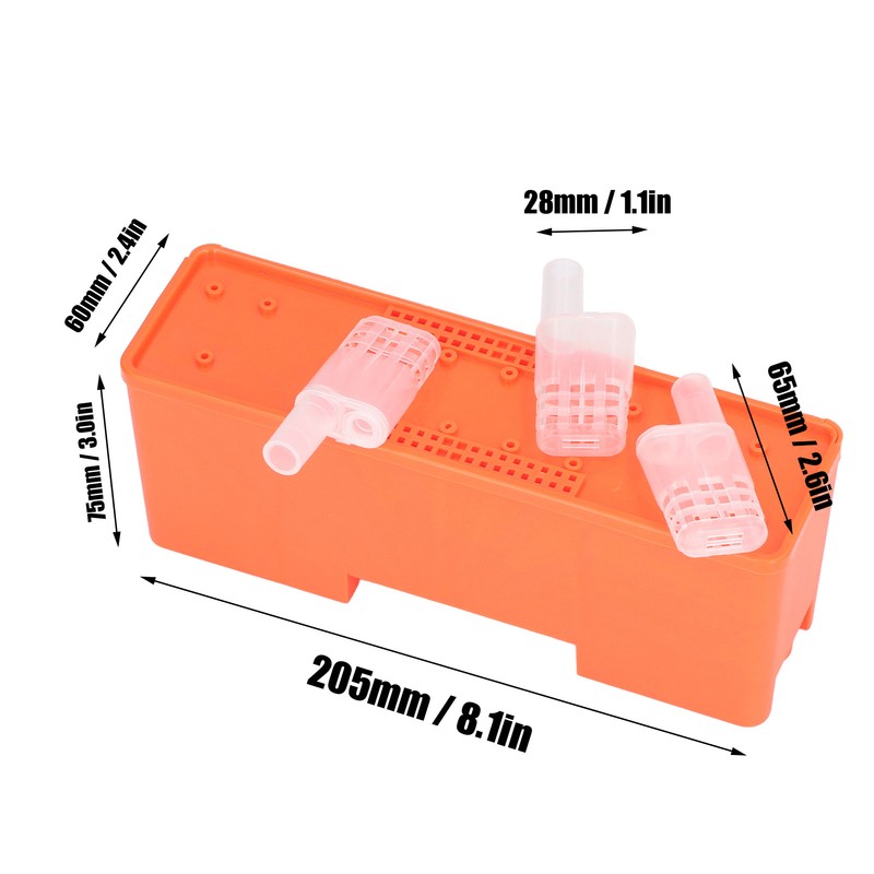 King Cage Transport Box with 20Pcs Queen Bee Rearing Cages