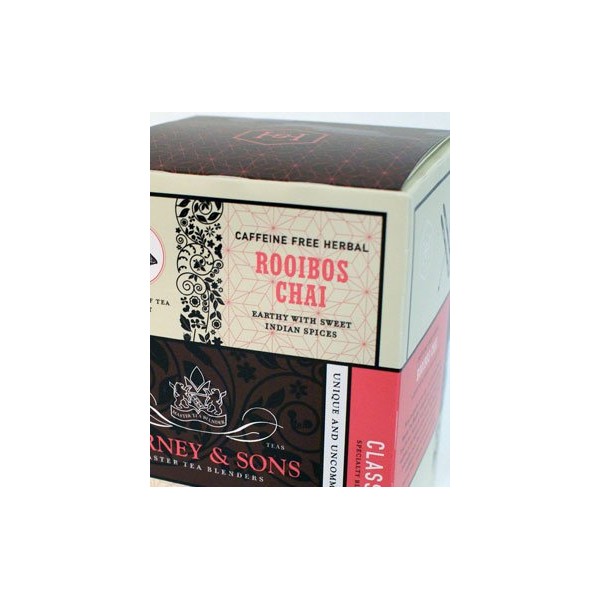 Rooibos Chai, Box of 20 Wrapped Sachets by Harney & Sons