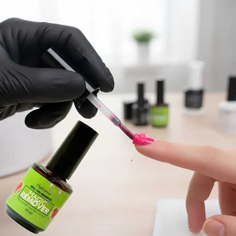 Piezas Remover Magic/quita Gel Acrílico 3 Para Uñas