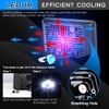 LEDUR 4x6 LED Headlights DOT Approved 4pcs With Turn Signal