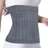 COMFORTIS Women's Men's Belly Wrap Warm, Thick, gray