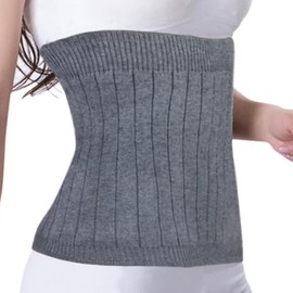 COMFORTIS Women's Men's Belly Wrap Warm, Thick, gray