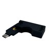 Designz3D Yubikey Protector Flip Case Keychain Holder (5 NFC /