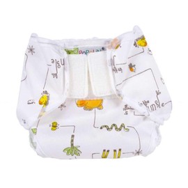 Diewald Popolini Popowrap Jungle Cover Can be Combined with All Cloth Nappies Size XL (14+ kg)