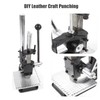 TFCFL Manual Leather Hole Puncher, DIY Leather Craft Punching Machine