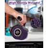 SHITIME 2 Pcs Abrasive Drawing Wheel Surface Conditioning Tool, 4.5"