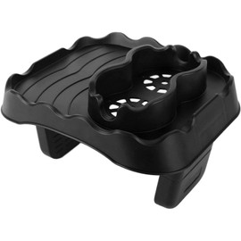 Bandeja Ajustable para Mesa de, Carrito para Bebidas Antideslizante con Orificios de Drenaje, Abrazaderas Al Costado de la Bañera sobre el Suelo, para Piscinas, Bañera de