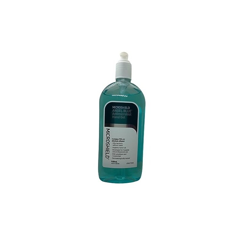 Microshield Angel Blue Antibacterial Hand Gel 500 ml