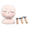 Face Flower Pot with 3 Shovels Drainage Hole Design Resin