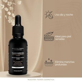 Suero Aclarante Acido Tranexamico 10% para melasma y manchas rebeldes