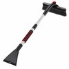 Extendable Car Snow Brush and Ice Scraper for Winter Windshield