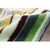 Bath Towel, Face Towel Multi Stripe Kids About 28 ×