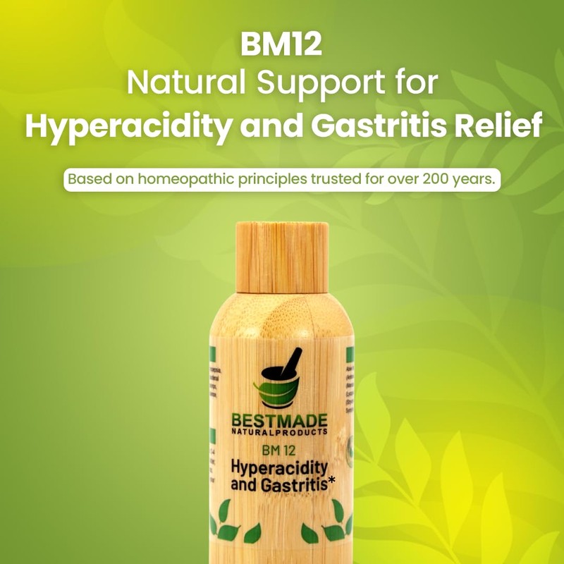 Bestmade Hyperacidity and Gastritis Relief BM12 - Comprehensive, Gentle Support
