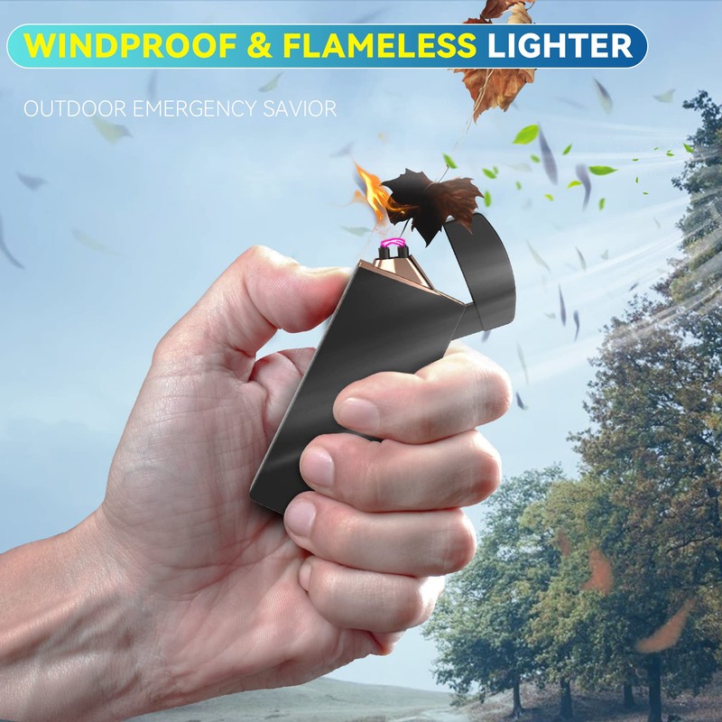 Coquimbo Gifts for Men Dad Him, Electric Lighter USB Rechargeable