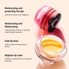 Ninnyi 4PCS Strawberry & Honey Bee Lip Balm, Moisturizing Lips