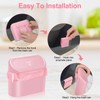 JOYSKY Car Trash Can Mini Trash Can Foldable Car Trash