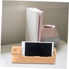 LABRIMP Wood Docking Station for Phone Watch Stylish Desktop Organizer