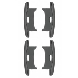 cyclingcolors 4x Cover Caps Window Shutter PVC Roller Shutter Slat Cover Roller Shutter Profile Slats Plugs Roller Shutter Guide Plastic for 55 x 13 mm