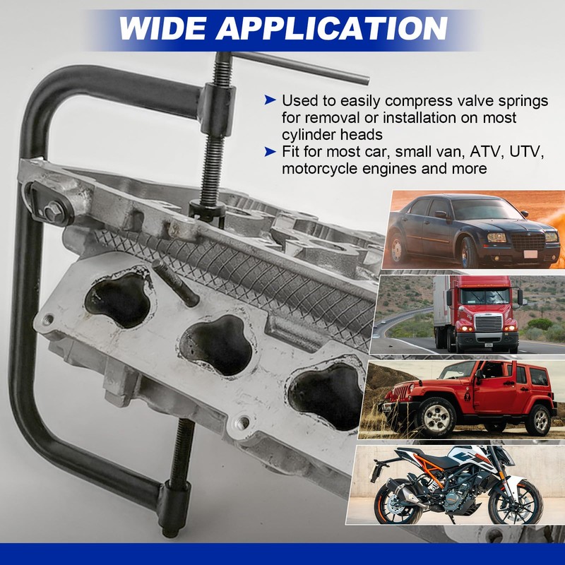 DASBET Valve Spring Compressor & Valve Lapper Set | Spring