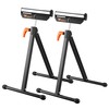 WORKESS Roller Support Stand 132 Lbs Load Capacity, Twin Pack