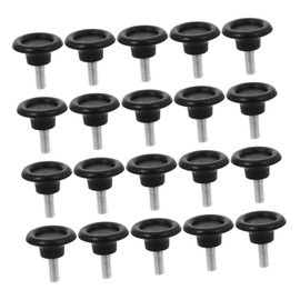 WOONEKY 20piezas Almohadillas Pies Ajustables Patas Niveladoras para Muebles Patas Niveladoras para Sillas De Comedor para Mesas y Sofás El Hogar