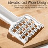 Stainless Steel Coarse Grater 2-Piece- Vegetable Slicer and Shredder |
