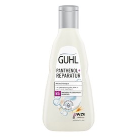 Guhl Panthenol + Repair Shampoo – Contents: 250 ml – Mild Shampoo – Hair Type: Stressed – Gentle on the Scalp
