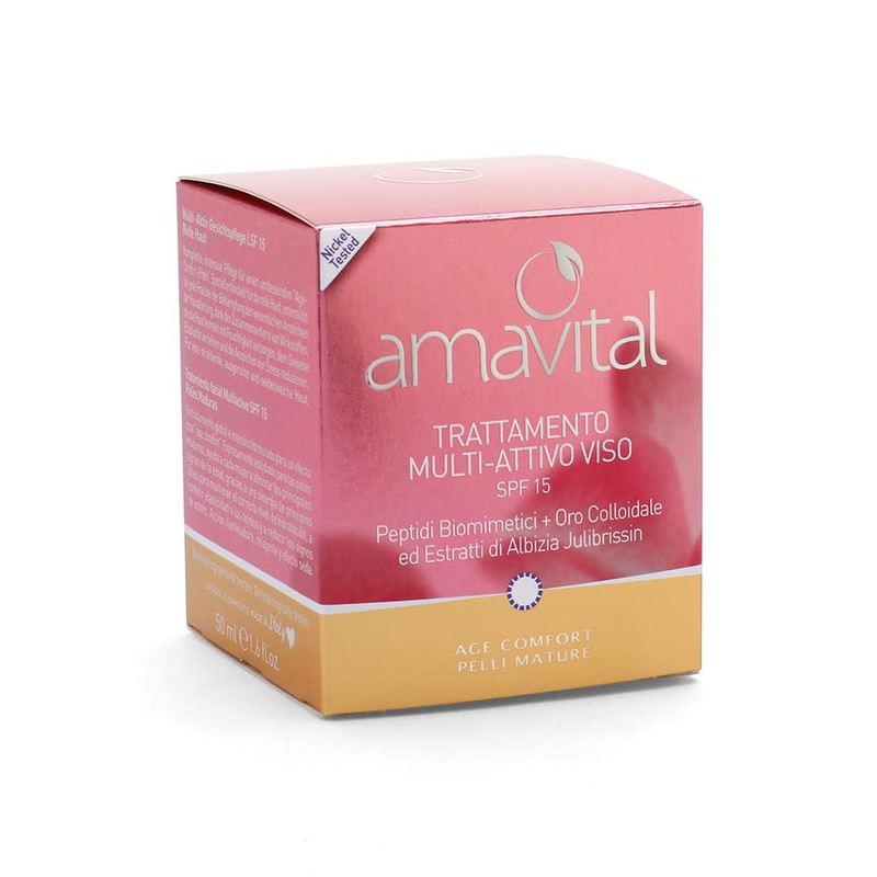 Amavital Age Comfort Multiactive Treatment Face Cream SPF 15, 50