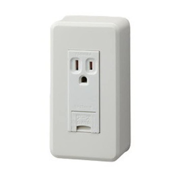 Toshiba Lightech DC1181E(WW) Ground Outlet with Exposed Ground Terminal