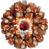 Gather Turkey Handmade Deco Mesh Wreath