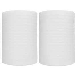 12"x 140'Foam Wrap Rolls for Moving Packing Foam Roll Packing Materials Shipping Packing Moving Supplies, Thick Cushion packaging wraps for Protect Glasses,Fragile Items,Dishes (2 PACK-30 * 25M)