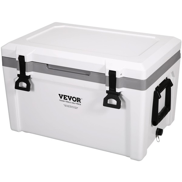 VEVOR VEVOR Ultra-Light Hard Cooler 52 QT, Ice Retention Cooler