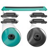 Philosophy Gym Aerobic Exercise Adjustable Step Platform, Health Club Size,