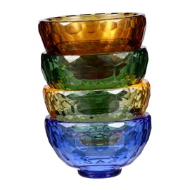 Yardenfun 4Pcs Holy Water Cup Blessing Water Offering Bowl Traditional Buddhist Offering Bowl for Rituals and Ceremonies for Blessings and Offerings