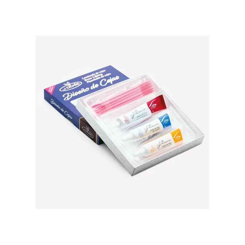 Kit Planchado Diseño De Cejas Profesional J Denis 10 Piezas