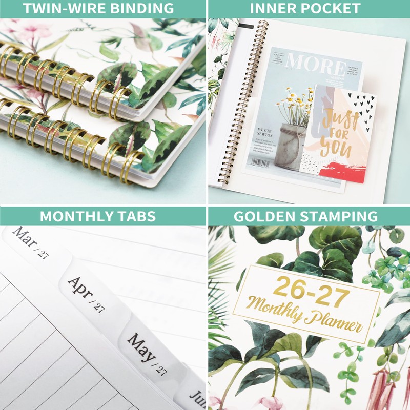 2026-2027 Monthly Planner - Planner/Calendar 2026-2027, Jan. 2026 - Dec.