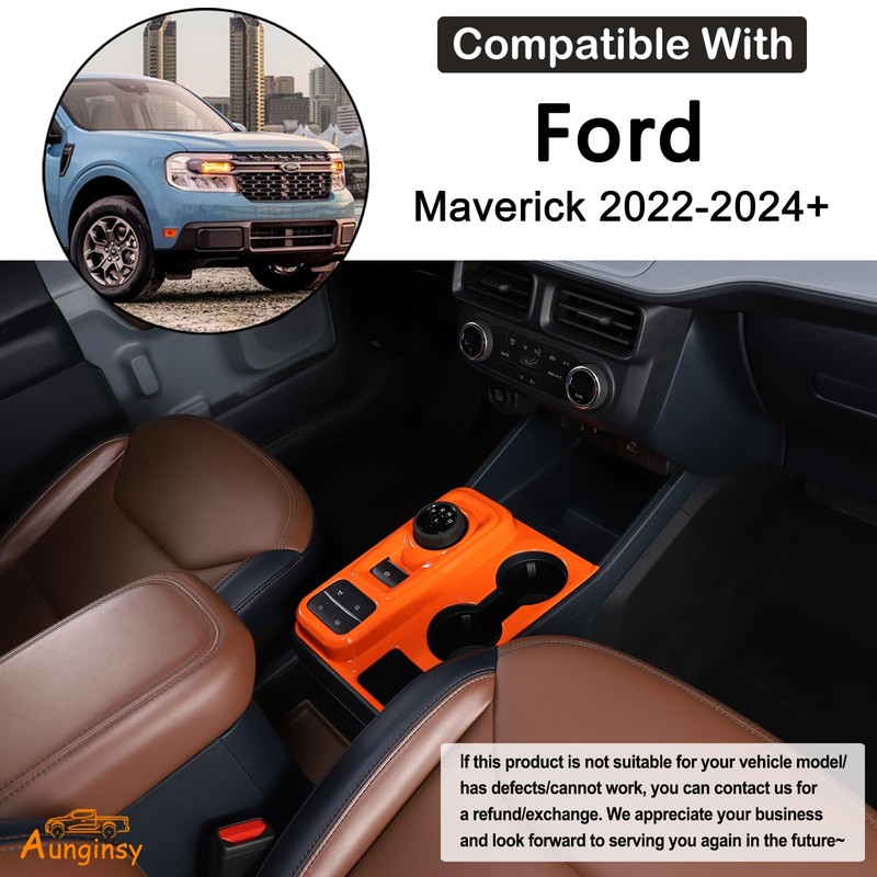 Car Central Control Gear Shift Box Panel Cover Trim Compatible