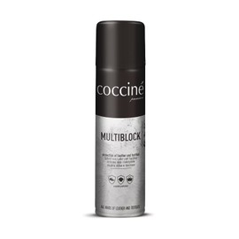 Cocciné Protective Preparation for Shoes Multiblock, Shoe Impregnation for Leather and Textiles, Shoe Protection, Protection Against Permanent Soiling, Protection Against Colour Fading - 250 ml,