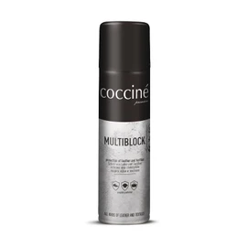 Cocciné Protective Preparation for Shoes Multiblock, Shoe Impregnation for Leather and Textiles, Shoe Protection, Protection Against Permanent Soiling, Protection Against Colour Fading - 250 ml,